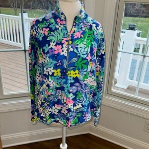 Lilly Pulitzer 1/4 zip pullover